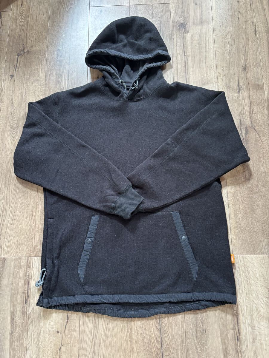 フリークスストア別注Orange フリースフードパーカー 黒 NANGA ブラック 黒 パーカー拍卖