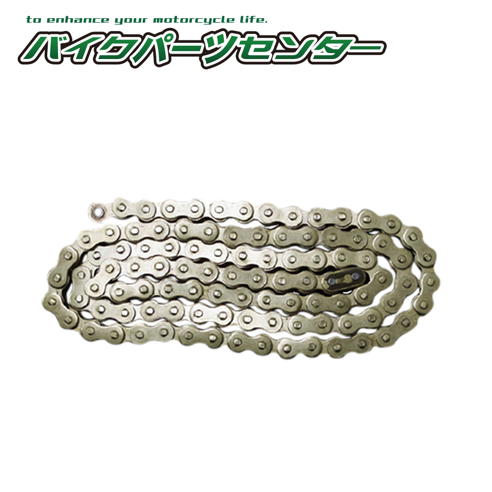 チェーン 420-100 リンク Oリング クリップ式 ゴールドチェーン バイクパーツセンター拍卖