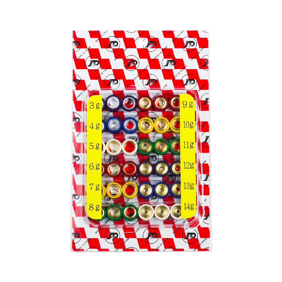 スズキ用 ウエイトローラー セッティングキット 3g~14g 新品 バイクパーツセンター拍卖