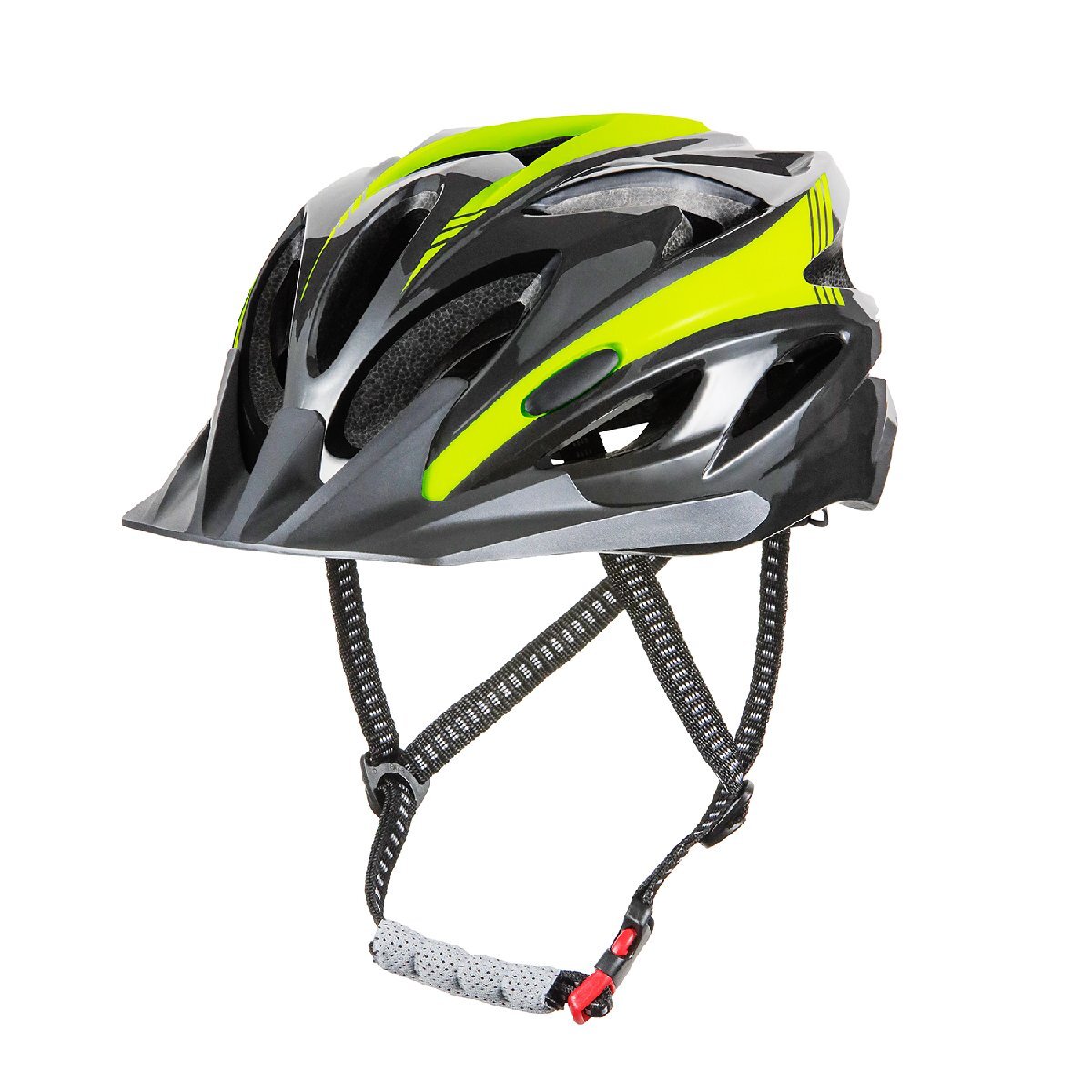 自転車 ヘルメット 大人 軽量 通気性 57-62cm ダイヤルアジャスター ユニセックス CE認証 EN1078 イエロー拍卖