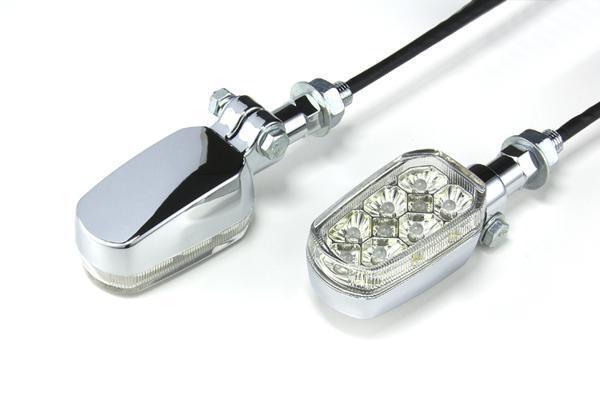 新品 LEDブリリアントウィンカー 2個セット クリア CB400SF XJR400R ZRX400 バイクパーツセンター拍卖