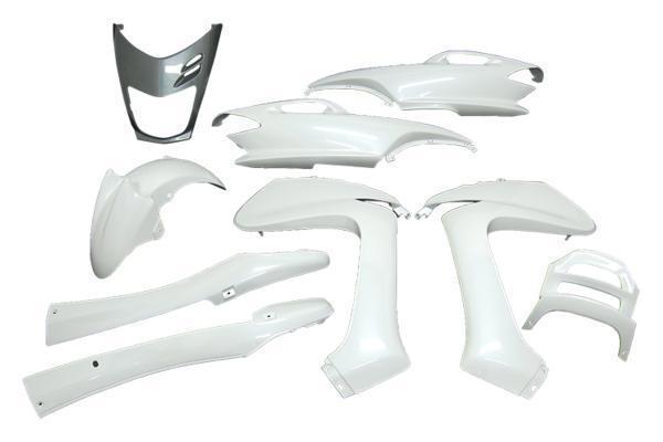 ヤマハ マジェスティ125 5CA 外装セット 9点 白 ホワイト 新品 バイクパーツセンター拍卖