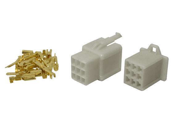 110型 コネクターセット 9極 カプラー オスメス端子付き バイクパーツセンター拍卖