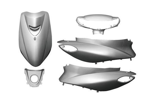 ヤマハ 4st ジョグ(SA36J) 外装5点セット 銀 バイクパーツセンター拍卖