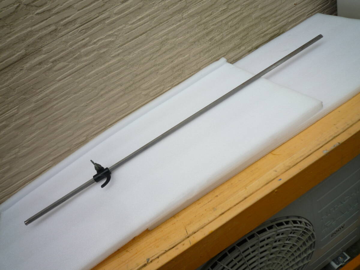 NO.5 竿受け用 ステンレス製 ピトン棒 荷かけフック付 6角 実芯タイプ拍卖