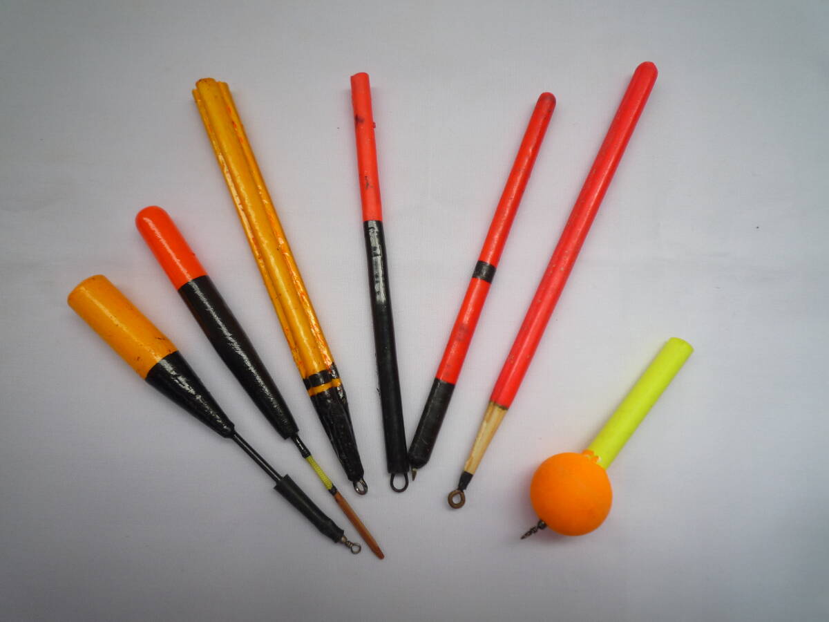 NO.83 棒ウキ 寝浮き 全部で7個 拍卖