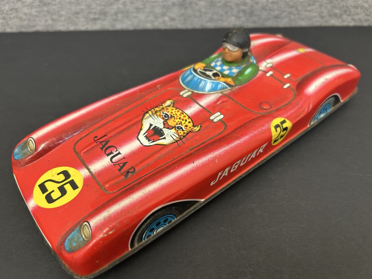 ★当時物★レーシングカー ブリキ ★ジャガー JAGUAR 25★日本製 MADE IN JAPAN★23センチ★ヴィンテージ★拍卖