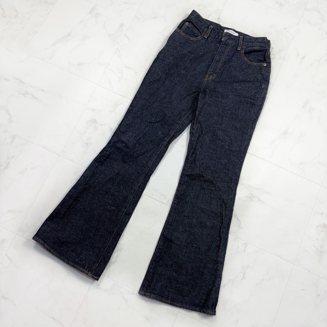 マウジー MVS FLARE フレアデニム ブーツカット 27 ハイライズ デニムパンツ 拍卖