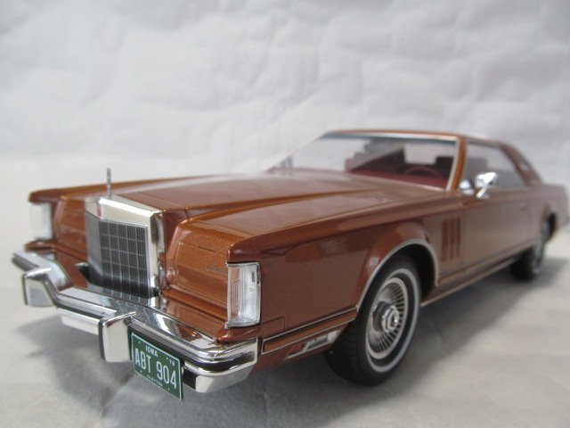 《全国一律送料800円》◇超希少 1/18 リンカーン コンチネンタル マークⅤ 1978年 カッパー色(銅色)拍卖