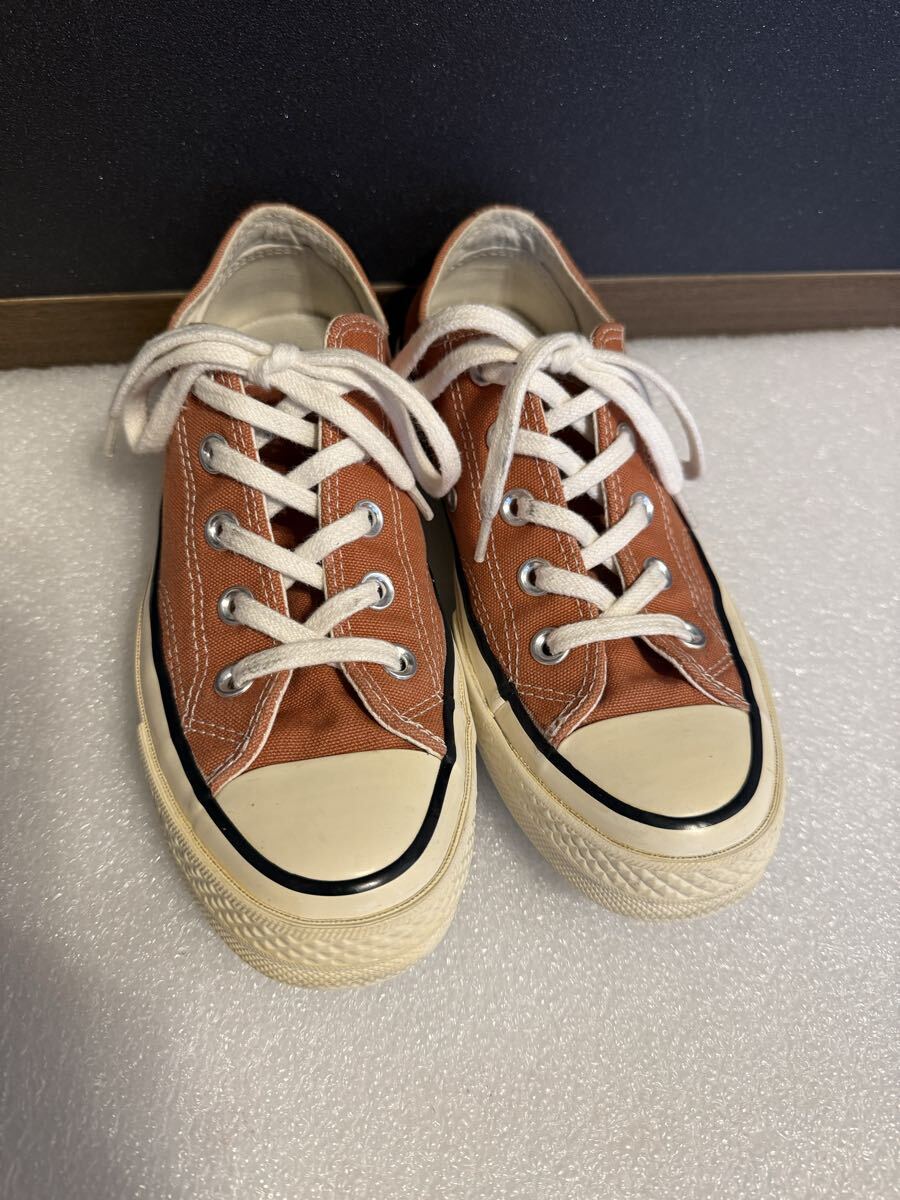 ★希少★美品★ コンバースCT70 22cm brown チャックテイラー OX拍卖