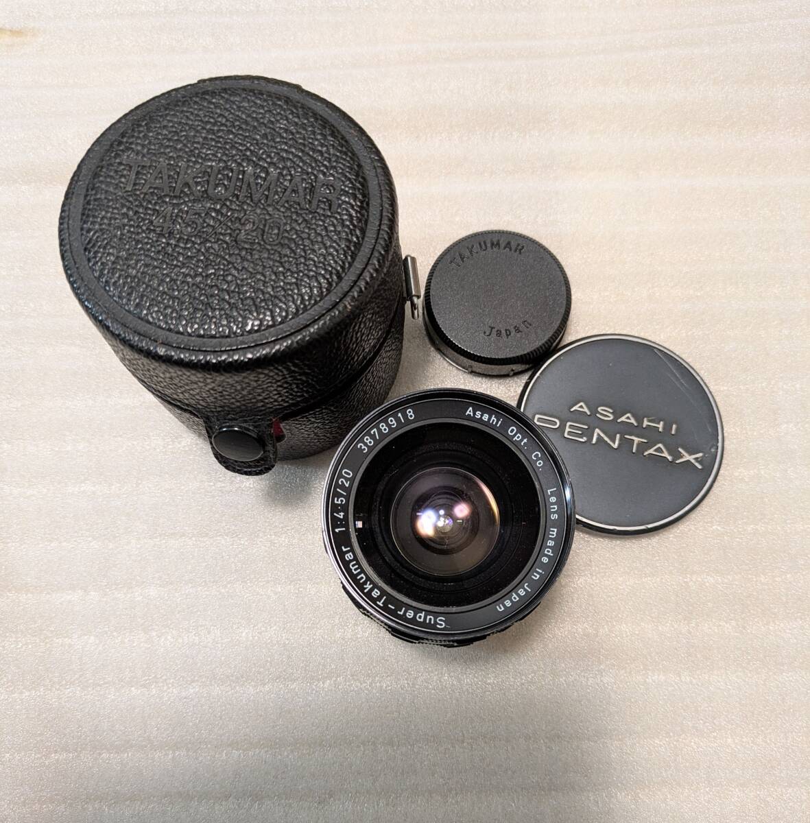 Asahi pentax super-takumar 1:4.5/20 レンズ拍卖