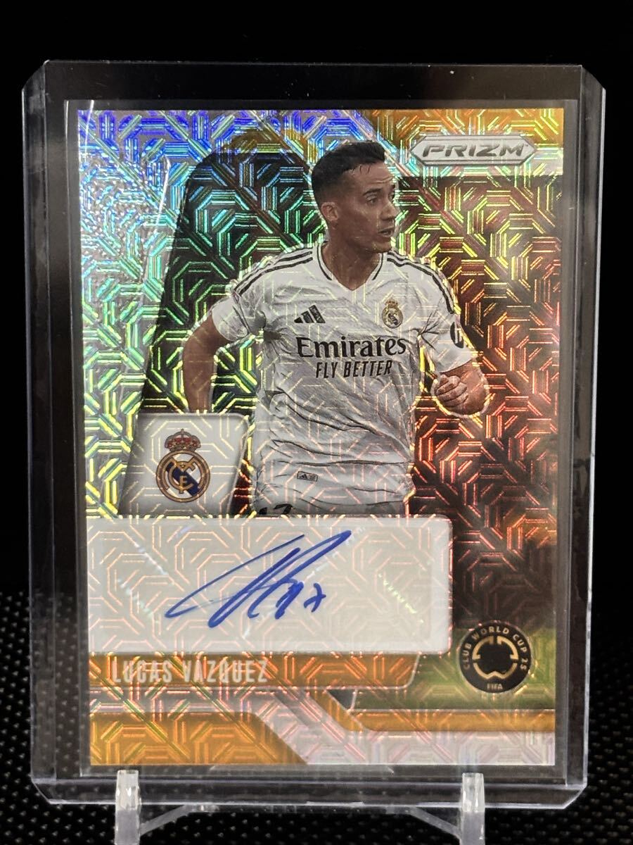 【25枚限定】 2025 Panini CLUB WORLD CUP PRIZM Lucas Vazquez ルーカス・バスケス 直筆サイン auto レアル・マドリード Real Madrid拍卖