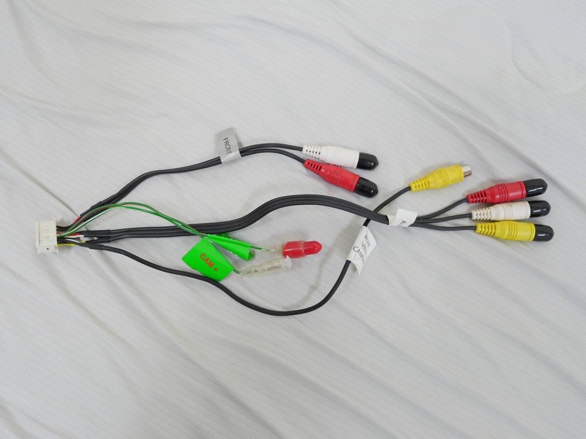 KENWOOD 20ピンRCAケーブル リアカメラ、CAM+、CAM-、フロント、AVイン拍卖