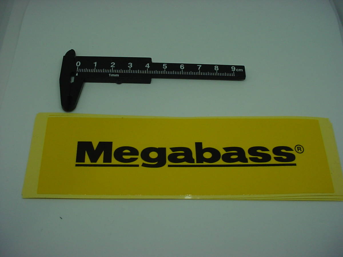 ⑧【送料110円~】メガバス Megabass/イエロー【新品未使用】ステッカー・シール拍卖