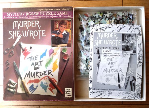 未使用【ジェシカおばさんの事件簿(海外製ミステリー・ジグソー・パズルゲーム)】PAUL LAMOND GAMES拍卖