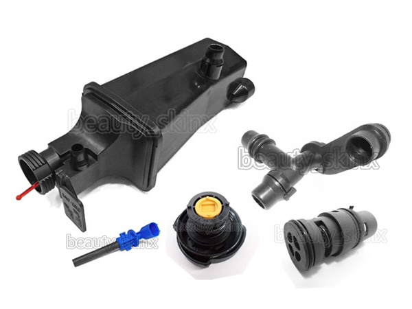 BMW E46 サブタンク + キャップ + クーラントレベルセンサー + サポート + ATサーモスタット 計5点 17117573781 17137553919 17111437362拍卖