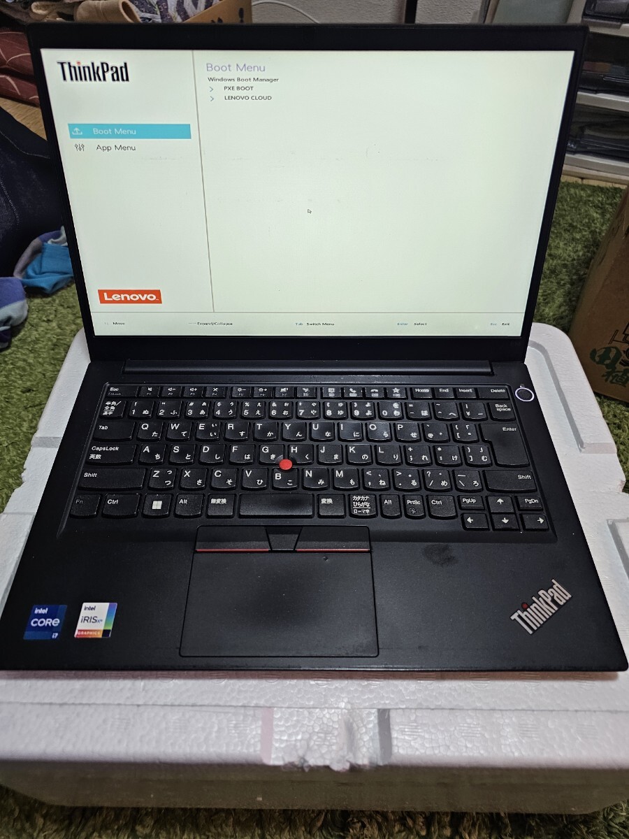 lenovo ThinkPad E14 (BIOS表示)GEN4 Core i 7 1255U1.7GBメモリ16GB+DELL Vostro Ryzen 5000シリーズ 2台14インチ拍卖