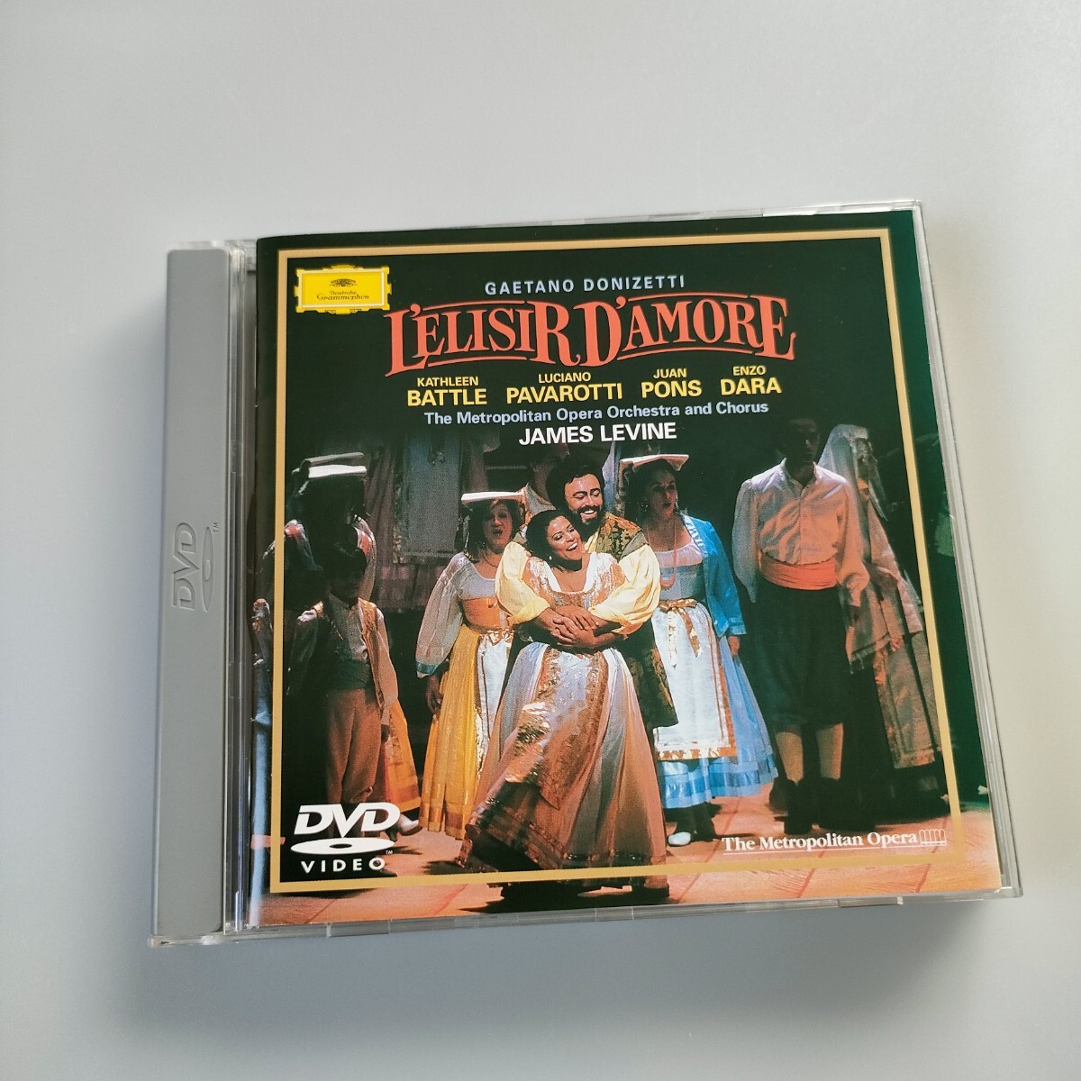 DVD ドニゼッティ:歌劇《愛の妙薬》/レヴァイン/メトロポリタン歌劇場管弦楽団 即決 送料込み拍卖