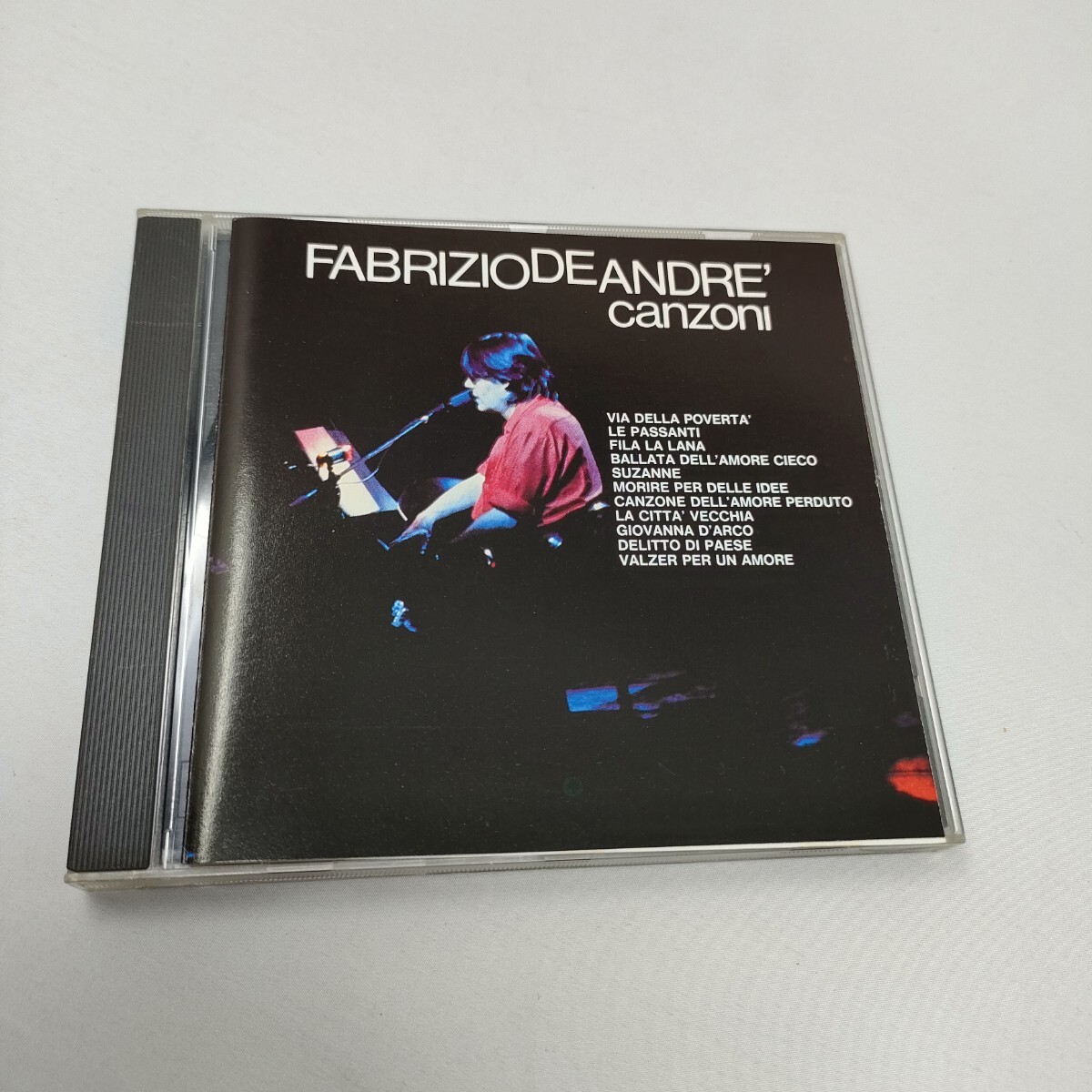 CD Fabrizio De Andre ファブリツィオ・デ・アンドレ / CANZONI 送料込み拍卖