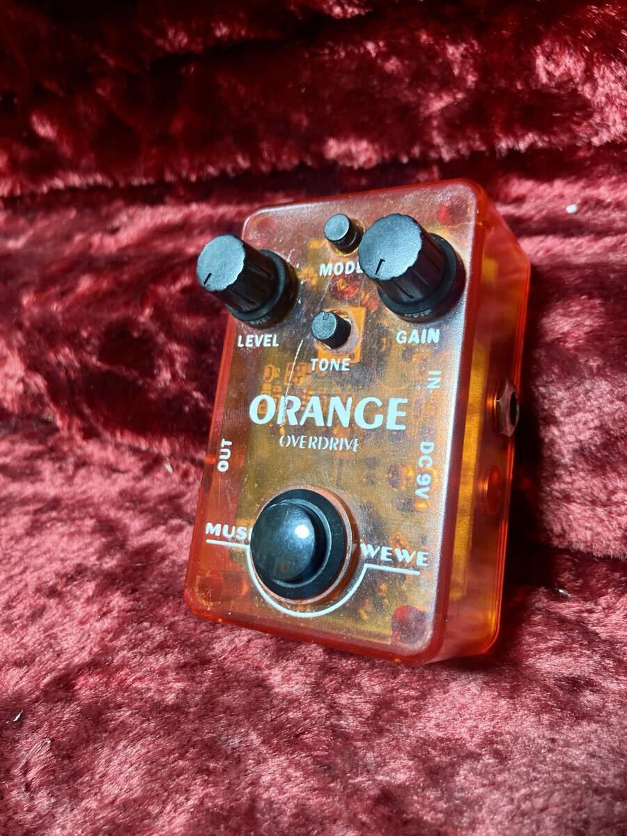 SKS Audio ( エスケーエスオーディオ ) Musiwewe Orange Overdrive ギター オーバードライブ拍卖