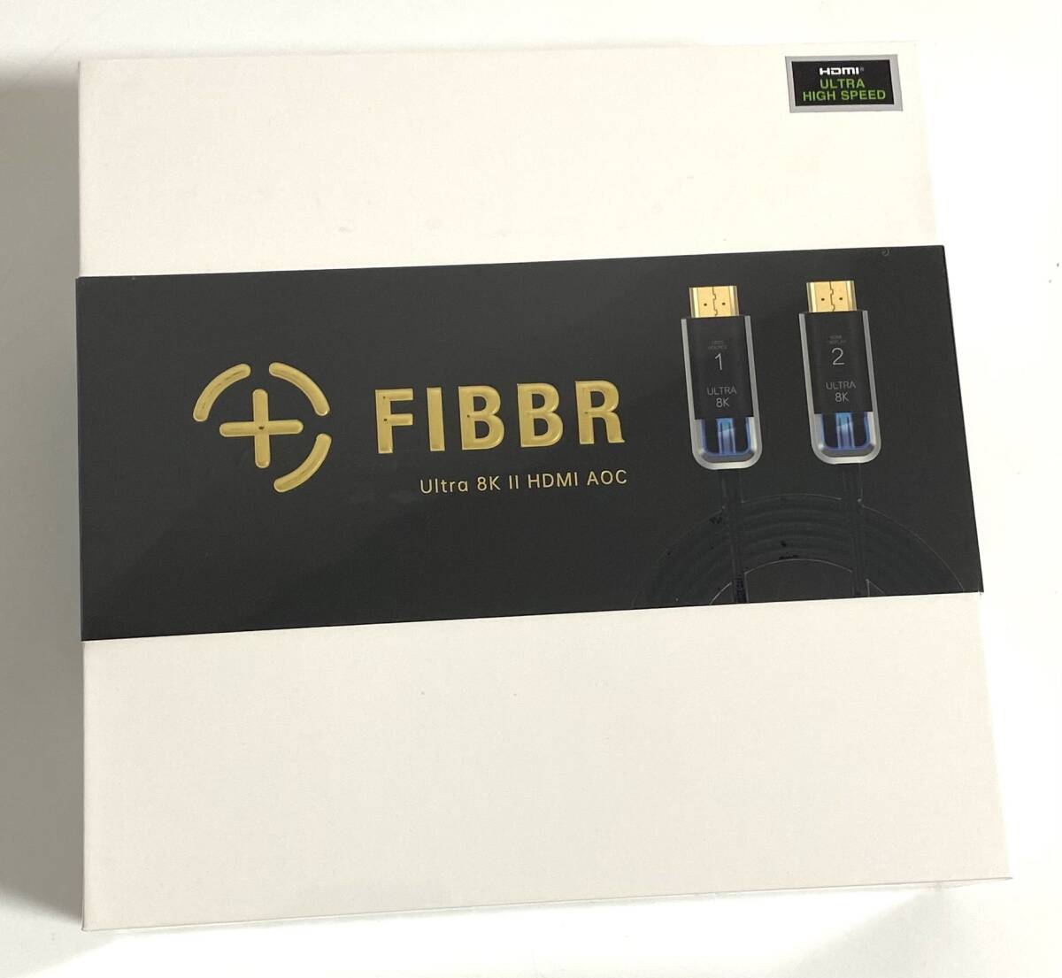 ★新品/未開封品★ 15m FIBBR ULTRA 8KII 8K光ファイバー HDMIケーブル (15.0m) HDMI2.1b認証 56Gbps ウルトラ 8KⅡ フィバー I251013拍卖