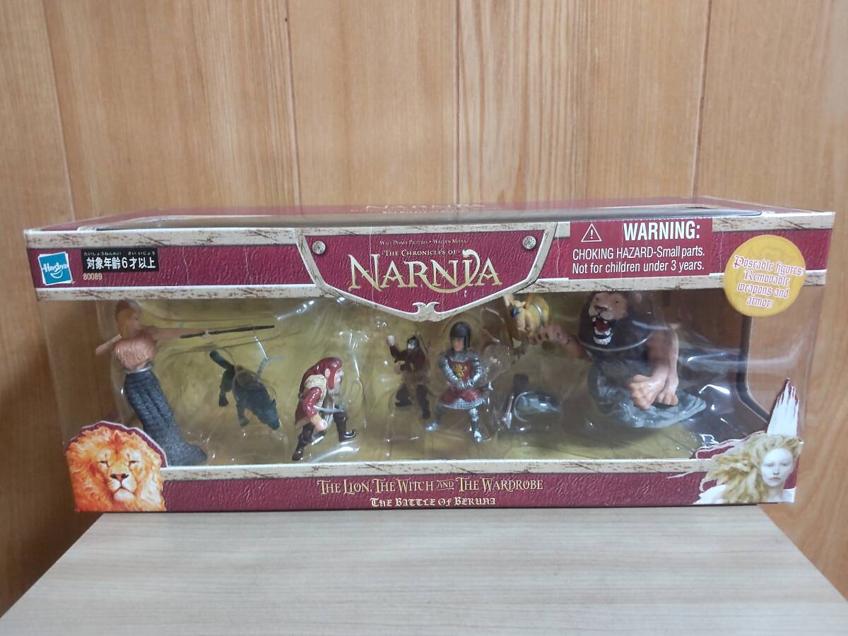 ハズブロ ナルニア国物語 デラックスバトルフィギュアパック 未開封品 アスラン モーグリム 白い魔女 エドモンド グリフォン ディズニー 拍卖
