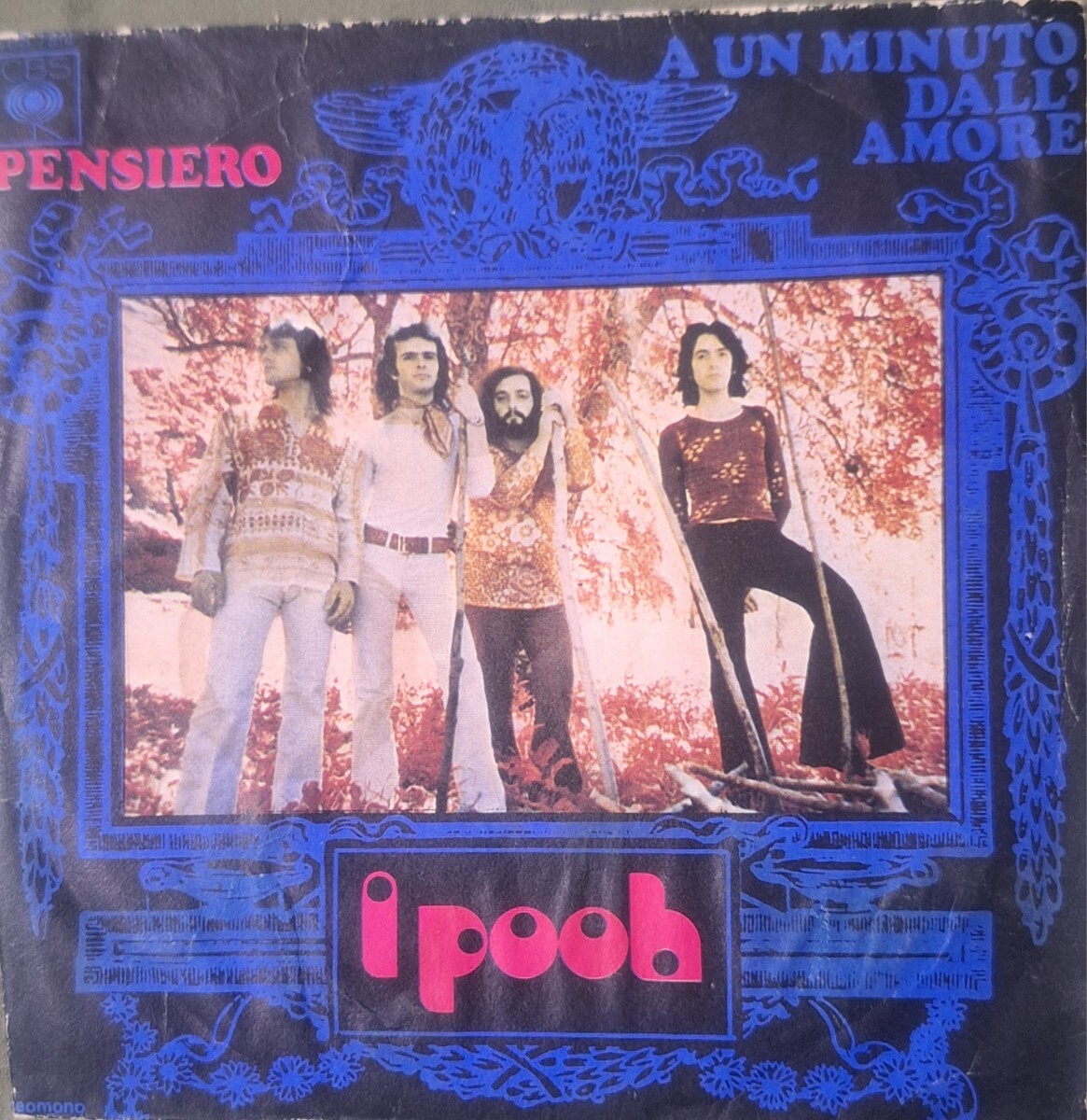 激レア★イタリア盤 7inch Single(CBS-7514)★イ・プー/ I Pooh★1971年3rd<Pensiero>拍卖