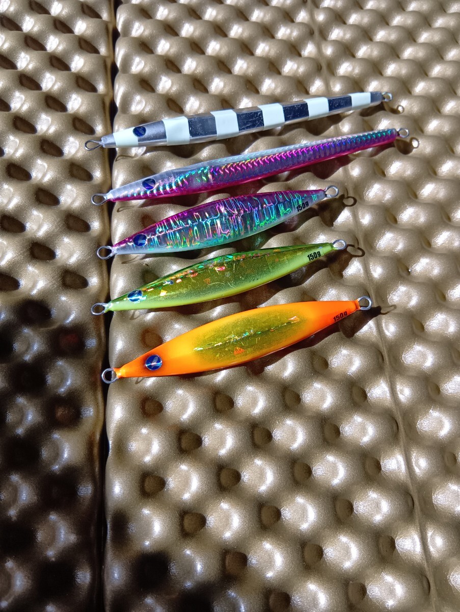 ブルーブルー オフショアジグ ジギング 5個セット 150g 160g拍卖