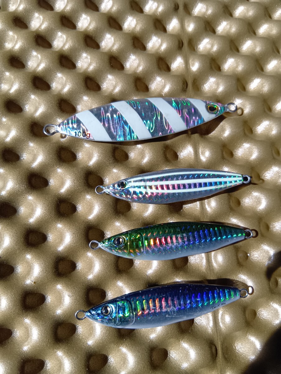 メタルジグ 4個セット 80g 100g拍卖