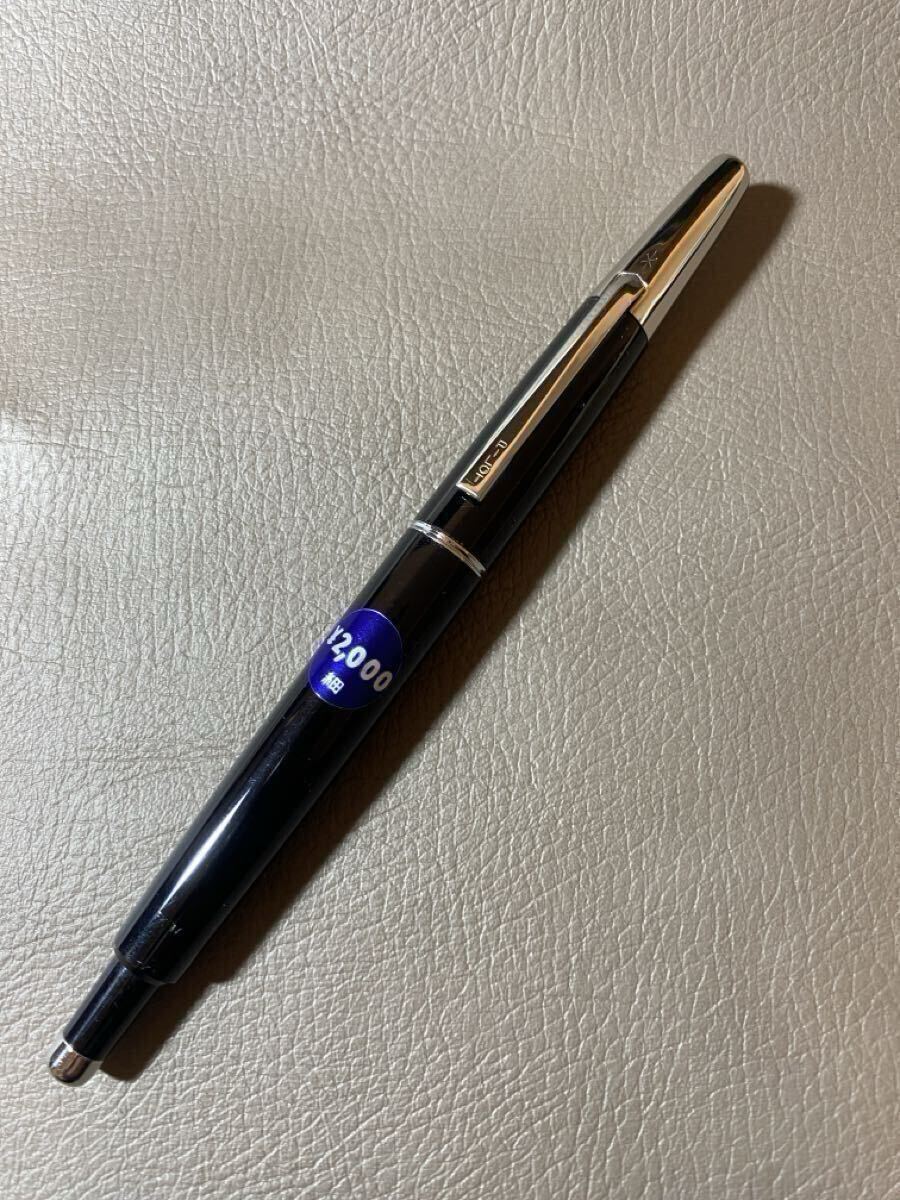 PILOT 万年筆 キャップレス CL-200 14Kニブ 14金 1965年製 未使用 美品 黒軸銀トリム 拍卖