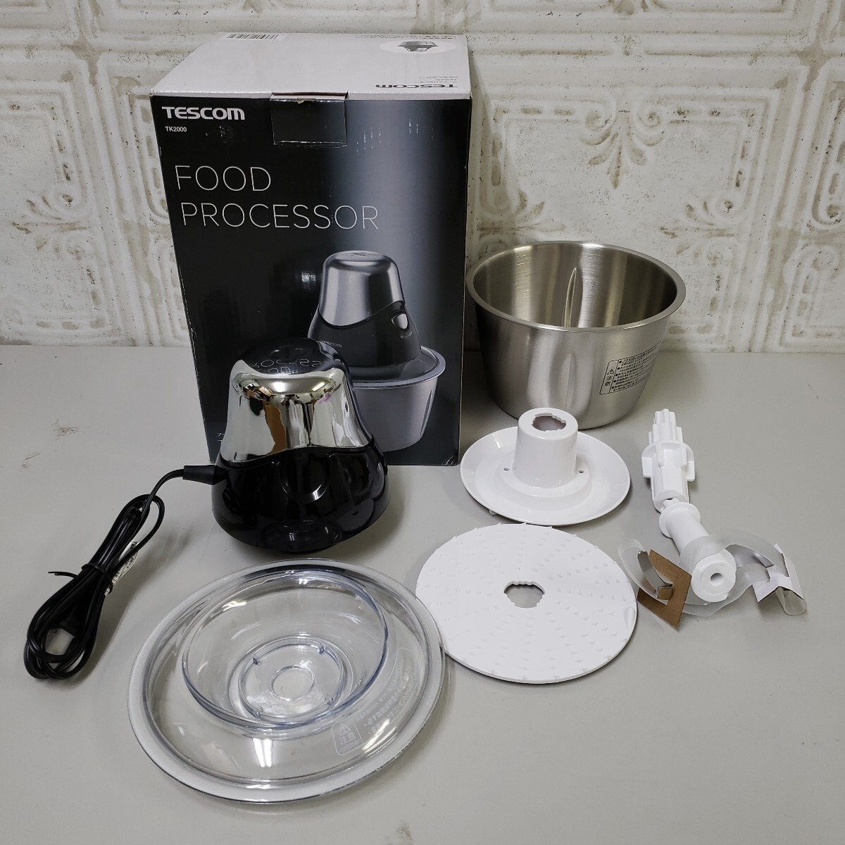 z-377★テスコム フードプロセッサー コンパクト 拍卖