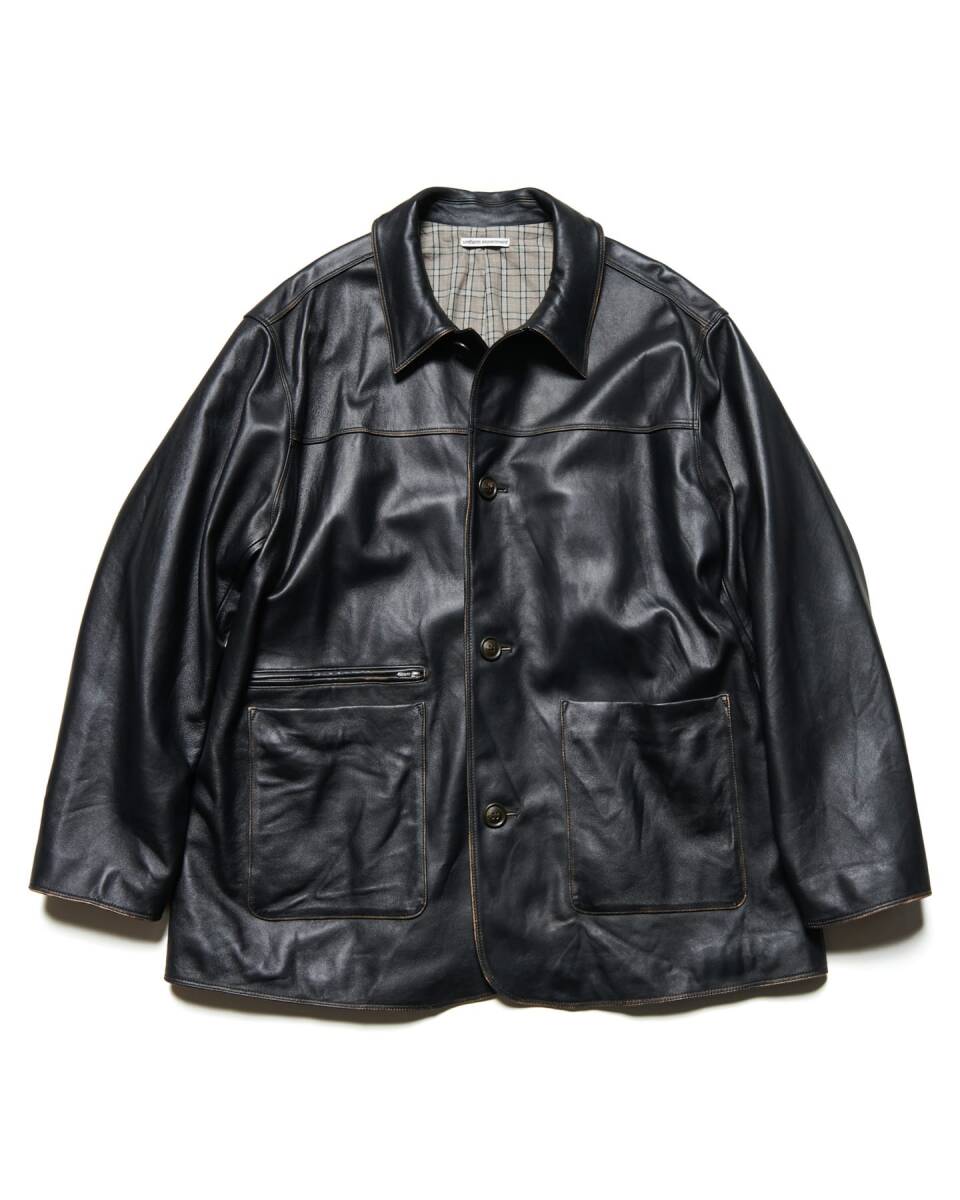 uniform experiment LEATHER CAR COAT サイズ1(S) 新品未使用 定価以下拍卖