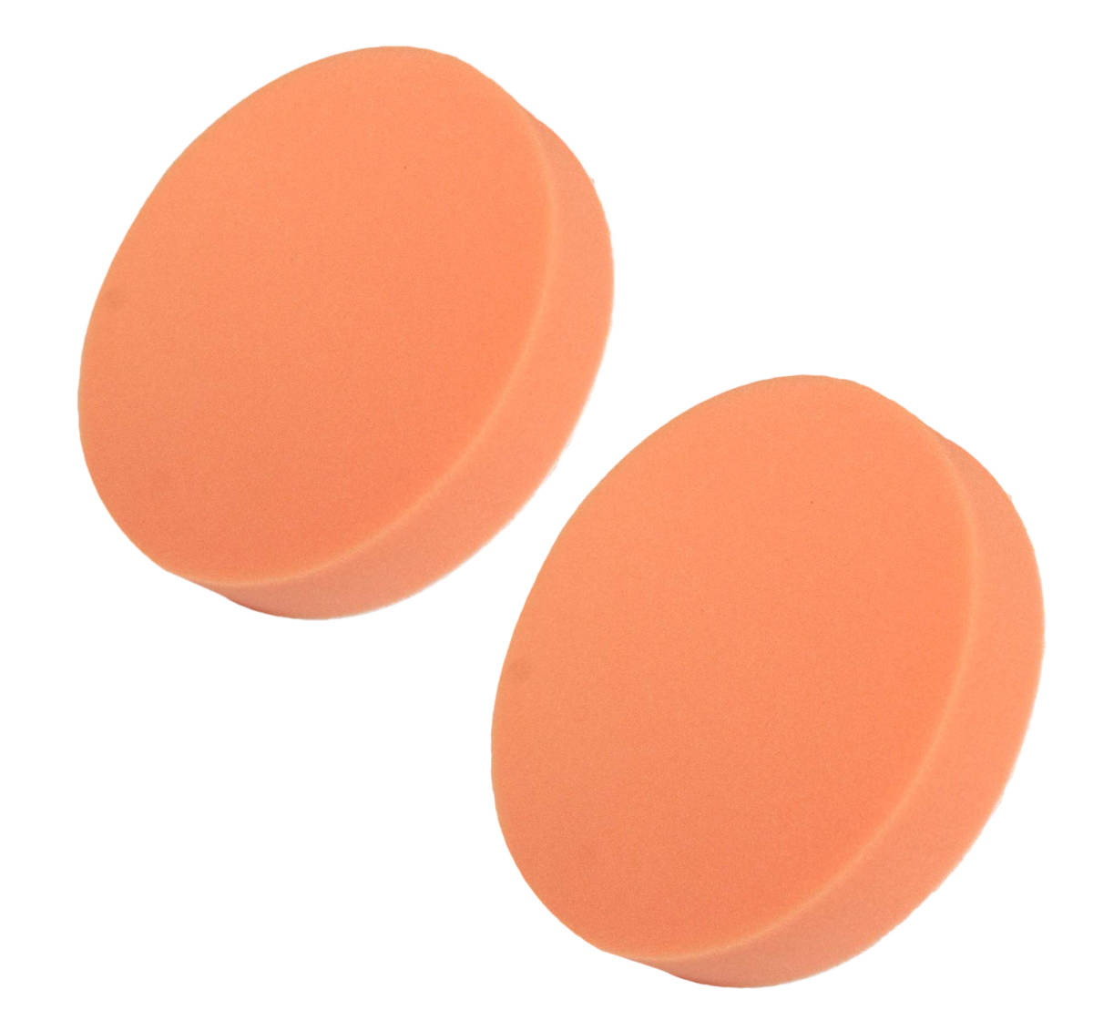 新品 電動ポリッシャー用 スポンジバフ 150mm 2個セット マジックテープ式 平型スポンジ ワックスがけ拍卖