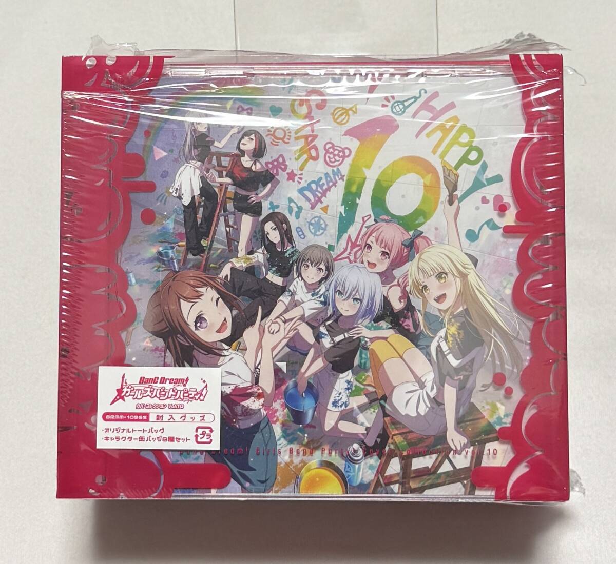 【BanG Dream!(バンドリ!)】バンドリ! ガールズバンドパーティ! カバーコレクションVol.10『10th記念グッズ付初回生産限定盤』拍卖