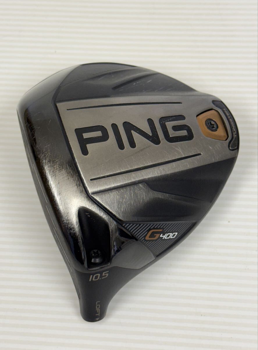 左利き用 PING G400 ドライバー 1W レフティ ヘッドのみ 10.5° ピン ゴルフ拍卖