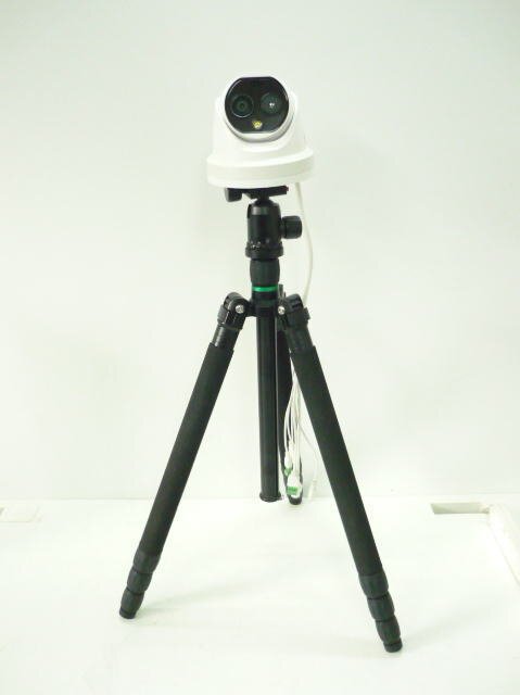 【動作未確認/ジャンク】★HIKVision★ドーム型AIサーマルカメラ★DS-2TD1217B-6/PA★体表温度測定 AI顔認識カメラ★三脚付き★a2713拍卖