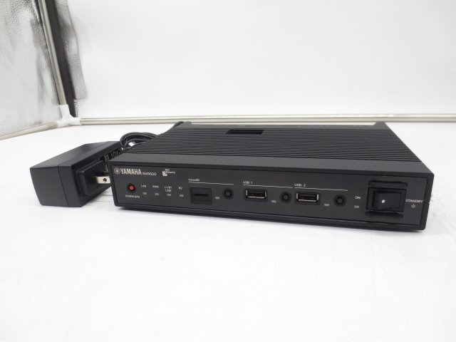 ◇YAMAHA/ヤマハ◇ブロードバンドVoIPルーター◇NVR500◇Rev.11.00.07◇ACアダプター付◇縦置スタンド欠品◇初期化済◇現状渡し◇T2860拍卖