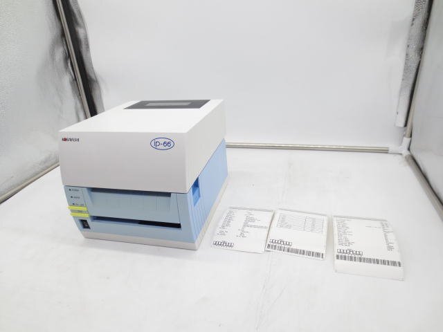 ◇KOBAYASHI/小林クリエイト◇バーコードラベルプリンター◇ip-66◇LAN・USB◇カッター無◇ACアダプター欠品◇印字良好◇現状渡し◇T2893拍卖