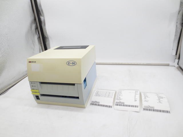 ◇KOBAYASHI/小林クリエイト◇バーコードラベルプリンター◇ip-66◇LAN・USB◇カッター無◇ACアダプター欠品◇印字良好◇現状渡し◇T2918拍卖