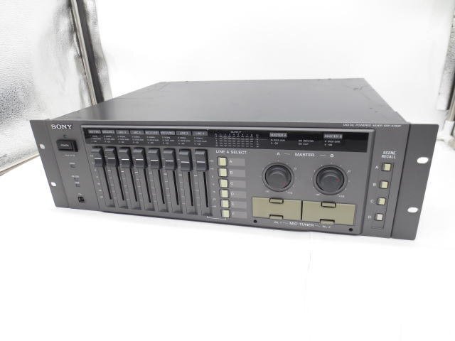 ◇☆SONY/ソニー◇デジタルパワードミキサー◇SRP-X700P◇Digital Audio Mixer◇通電確認のみ◇ジャンク◇T2957拍卖