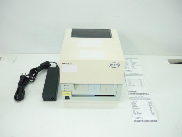 ★KOBAYASHI/小林クリエイト★バーコードラベルプリンター★ip-226★USB・LAN★カッター無★印字良好★現状渡し★a2483拍卖