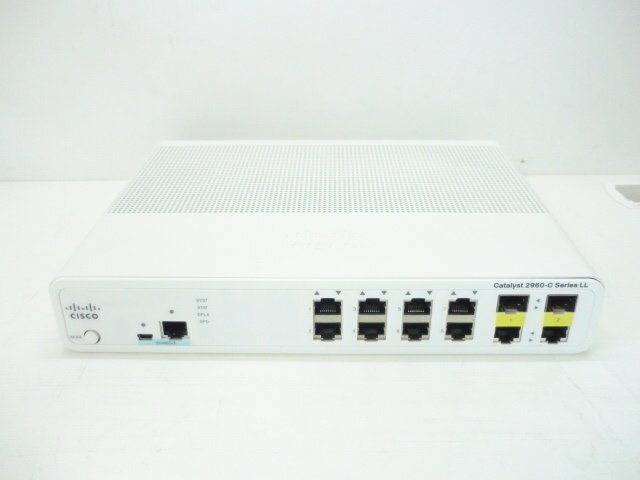 ★CISCO/シスコ★スイッチ★Catalys 2960-C Series LL★WS-C2960C-8TC-S V03★15.2(2)E5★8ポート★初期化済★現状渡し★a2665拍卖