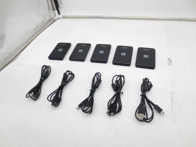 ◇SONY/ソニー◇非接触型ICカードリーダー◇RC-S380/S◇PaSori/パソリ◇NFC/FeliCaリーダー◇5個セット◇認識確認済◇現状渡し◇T3108拍卖