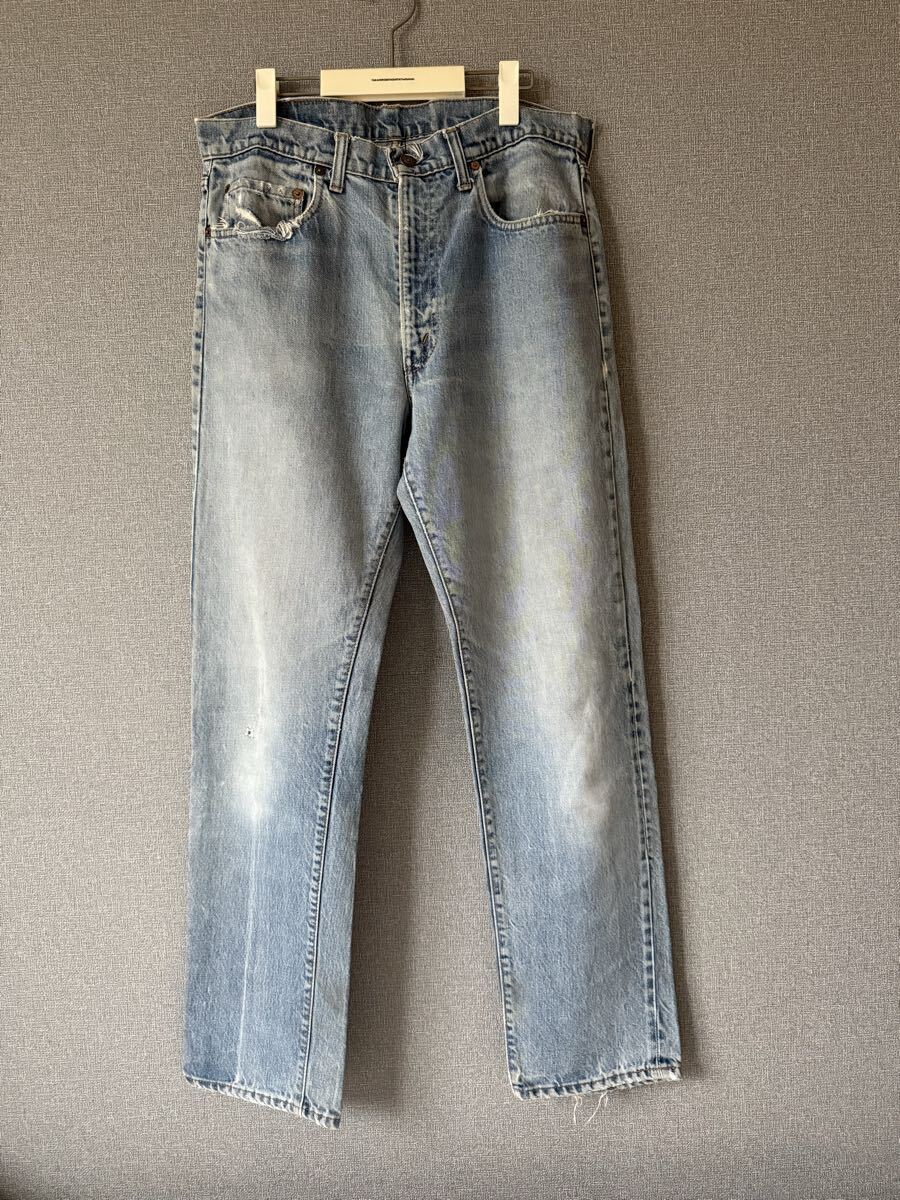 リーバイス 505 66後期 70s levi's ジーンズ ヴィンテージ ビンテージ 70年代 70's デニムパンツ W33 W34 42talon 古着 USA製拍卖
