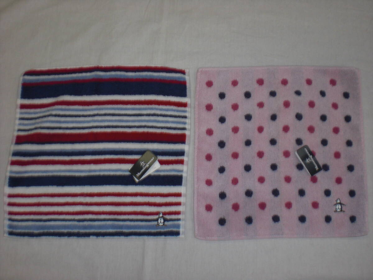 Munsingwearマンシングウエア・レディス ハンドタオル 2枚セット 未使用品拍卖