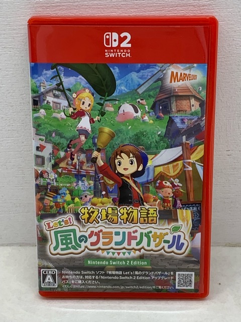 Nintendo Switch2 牧場物語 Let's 風のグランドバザール Nintendo Switch 2 Edition【SW2016-008】055拍卖