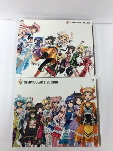 シンフォギアライブ 2018+2016 Blu-rayセット【E1117-008】24拍卖