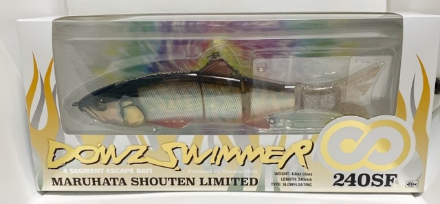 JACKALL/ジャッカル DOWZ SWIMMER ∞エイト 240SF ダウズスイマー エイト 240SF/カラー:#マルハタ生ハス【86675-007】拍卖