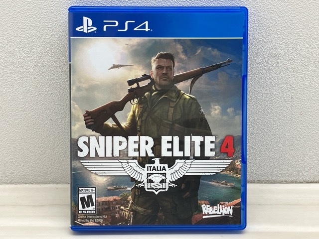 PS4 SNIPER ELITE 4 スナイパー・エリート4(北米版)【F5515-007】056拍卖