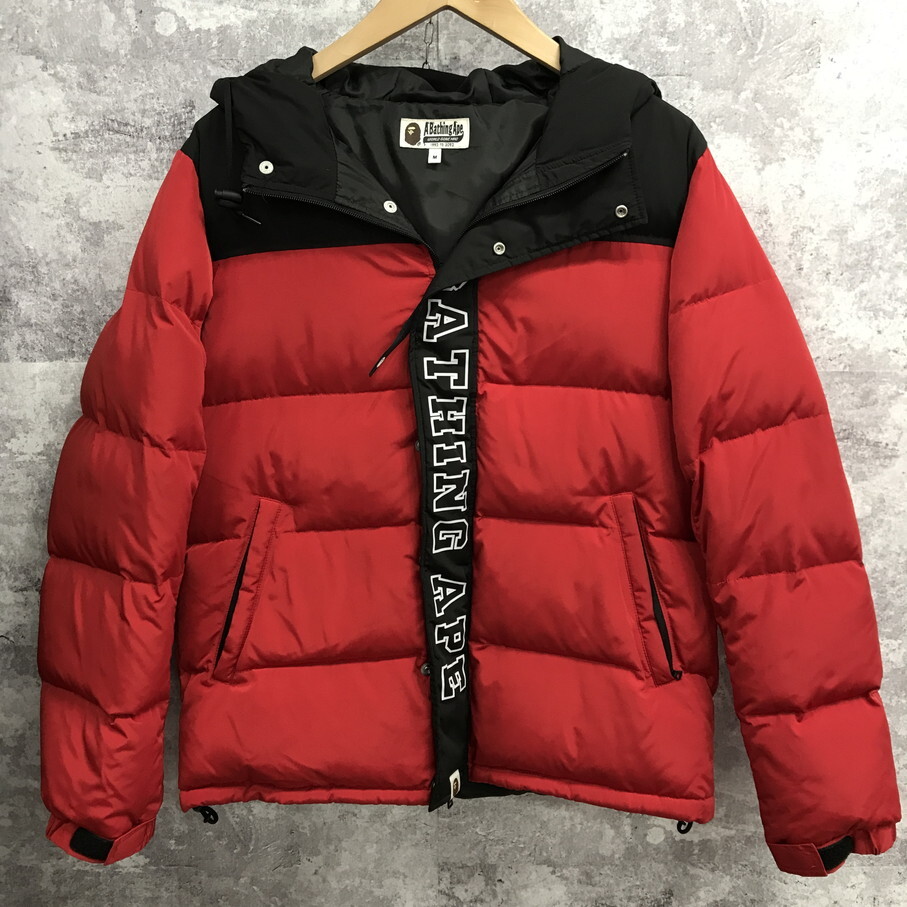 A BATHING APE アベイシングエイプ ダウンジャケット【F0390-004】拍卖